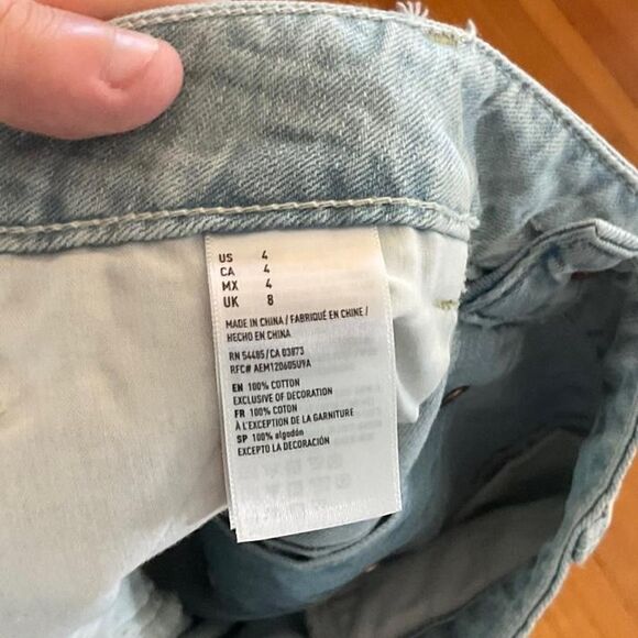 American Eagle Denim Mini Skirt - Picture 3 of 3